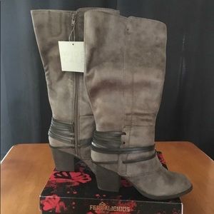 Fergie Wide Calf Boot